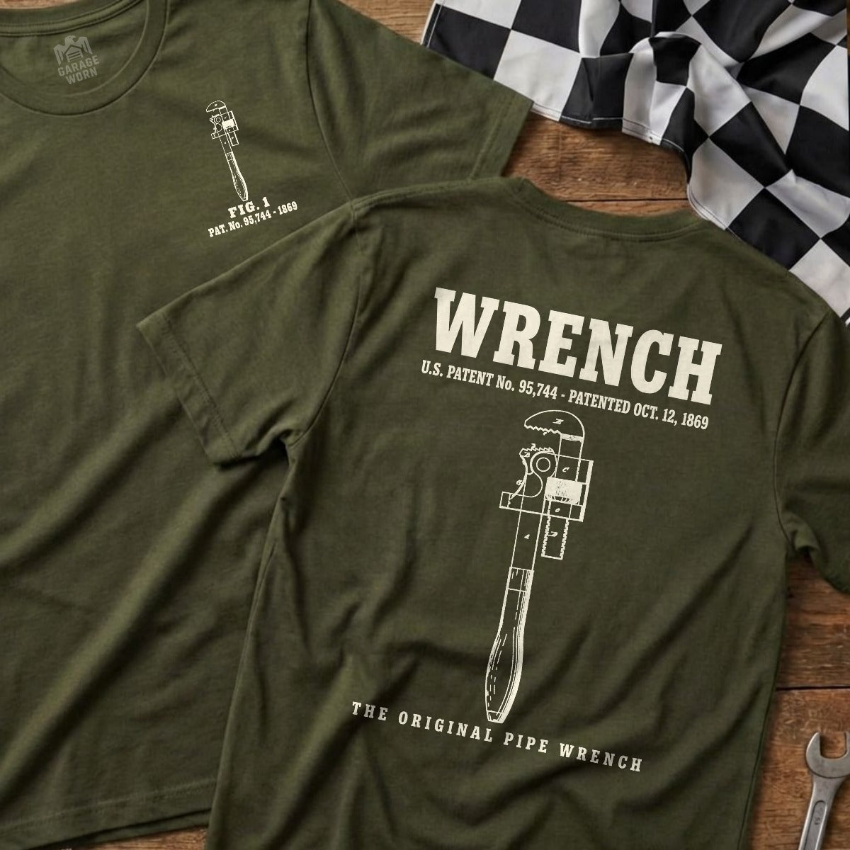 Military Green | Front & Back