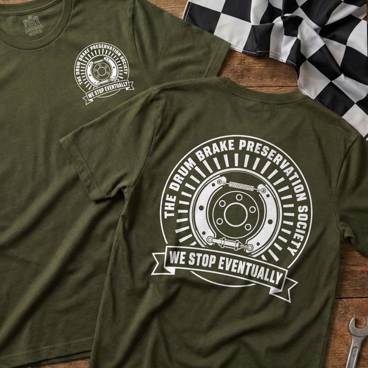 Military Green | Front & Back