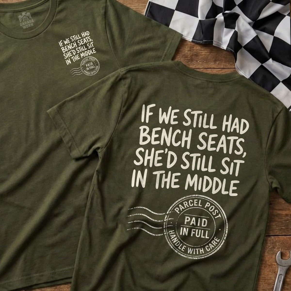 Military Green | Front & Back