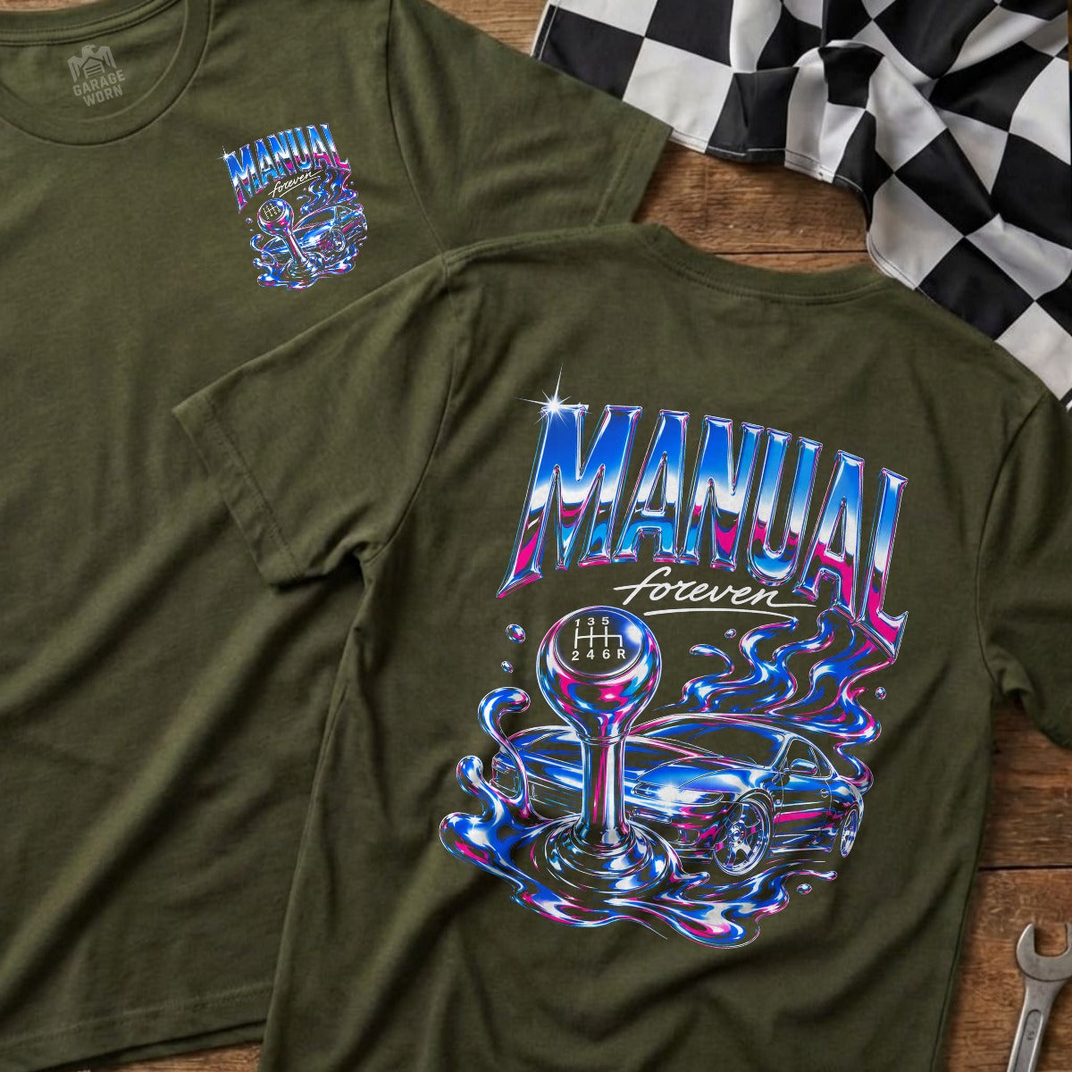 Military Green | Front & Back