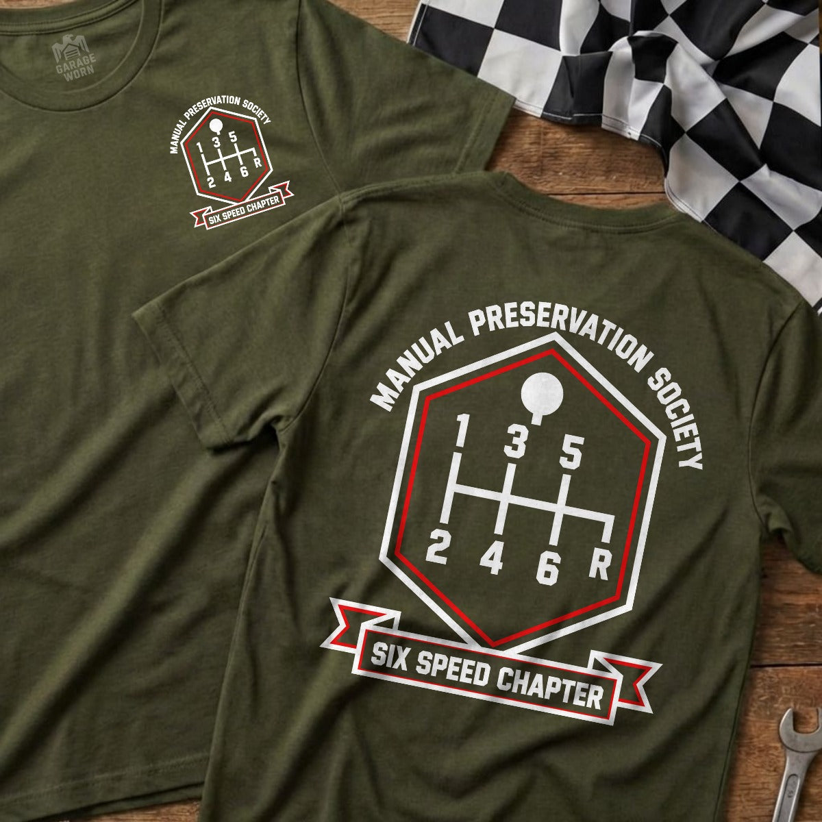 Military Green | Front & Back