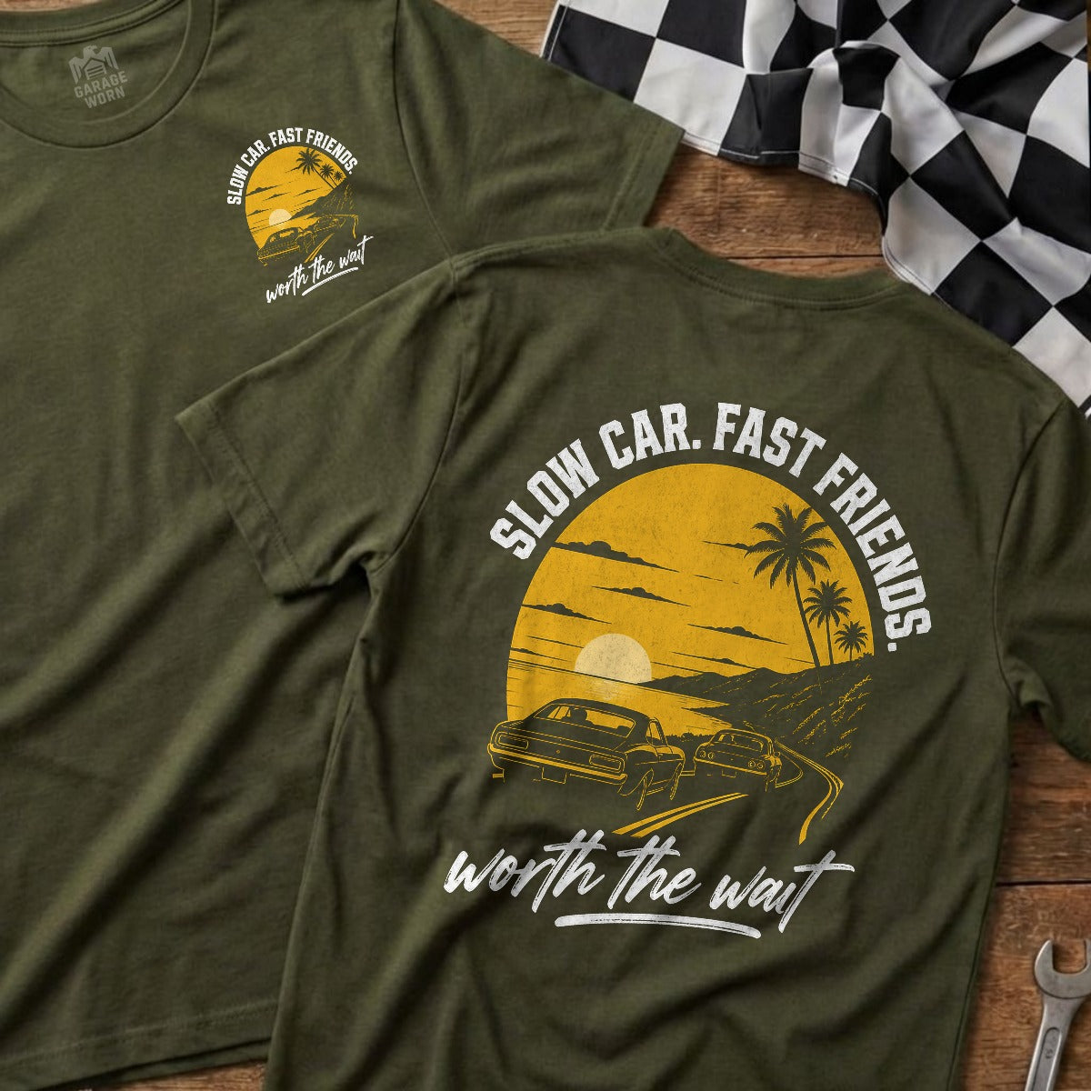 Military Green | Front & Back