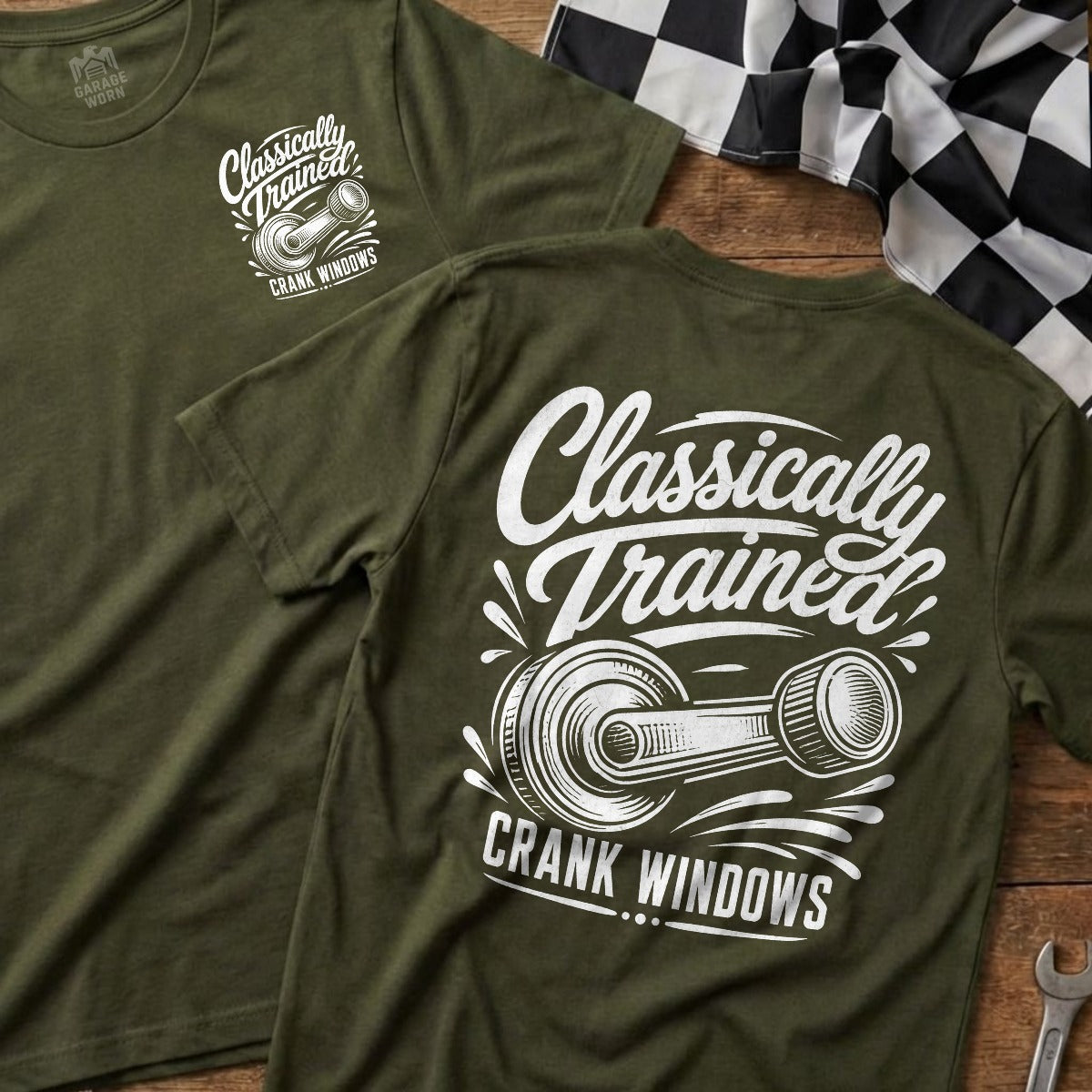 Military Green | Front & Back