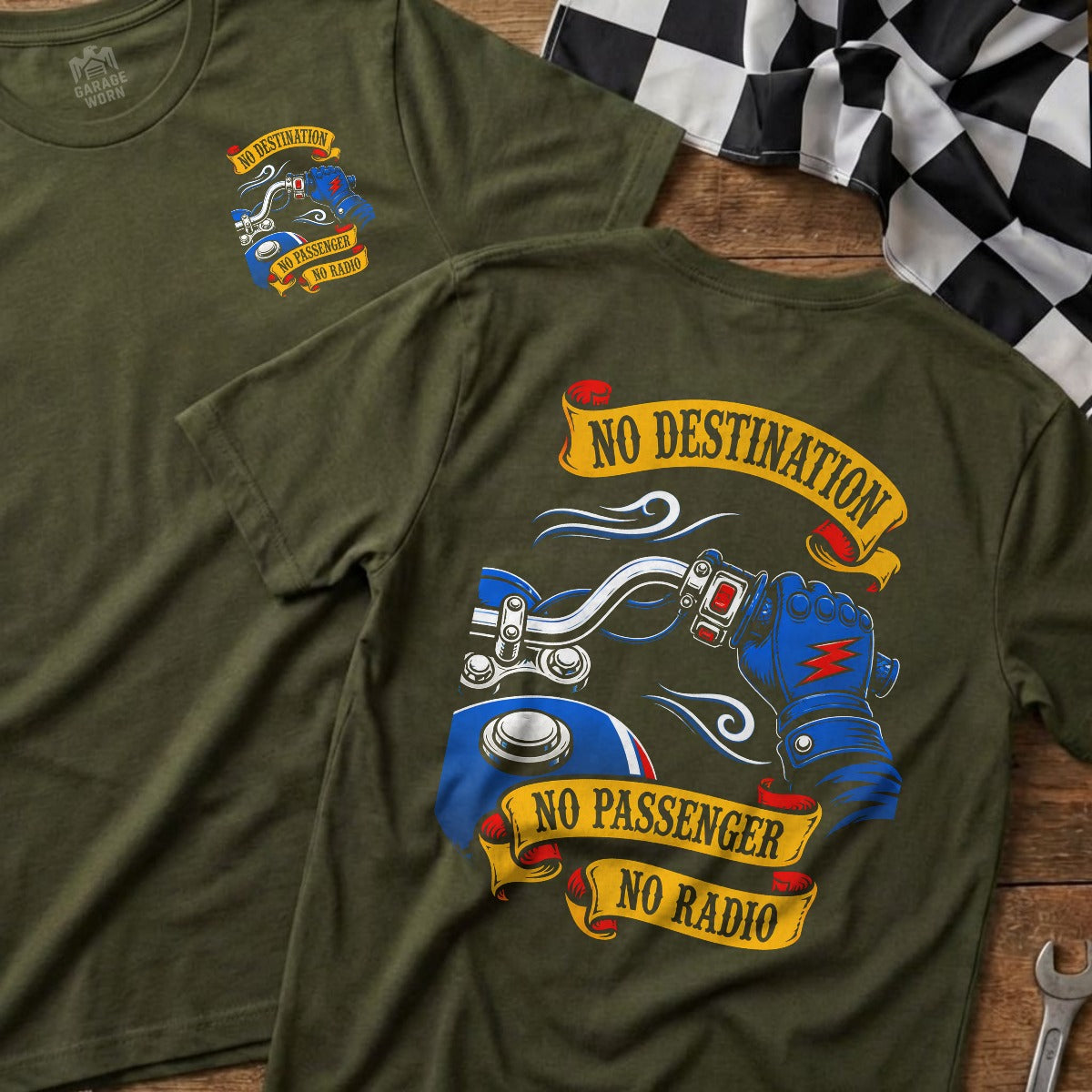 Military Green | Front & Back