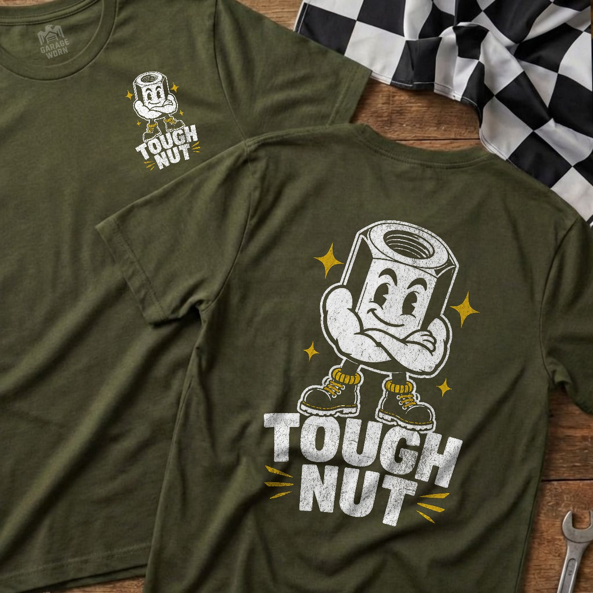 Military Green | Front & Back