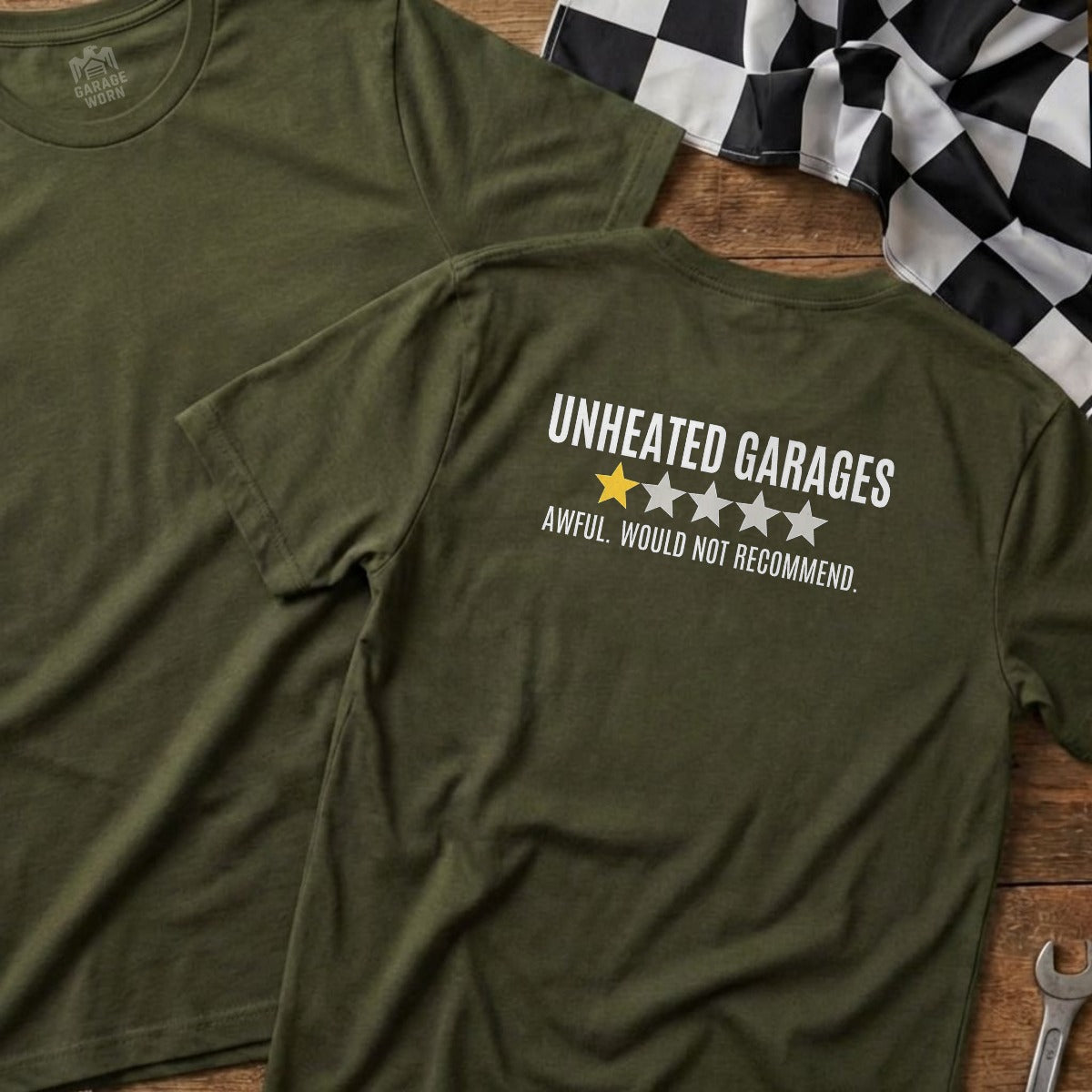 Military Green | Full Back