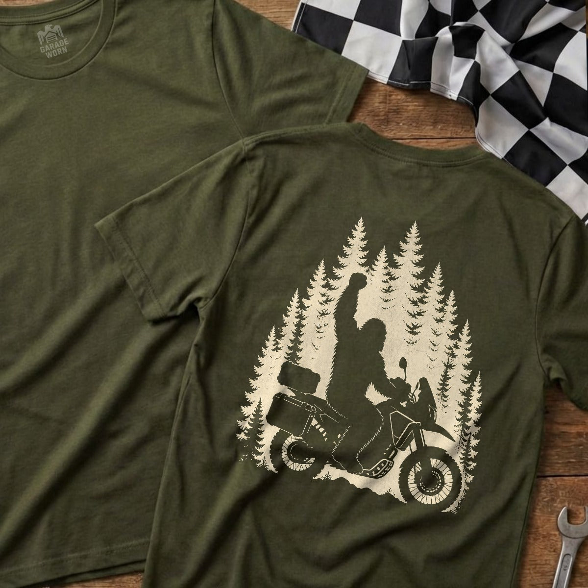 Military Green | Full Back