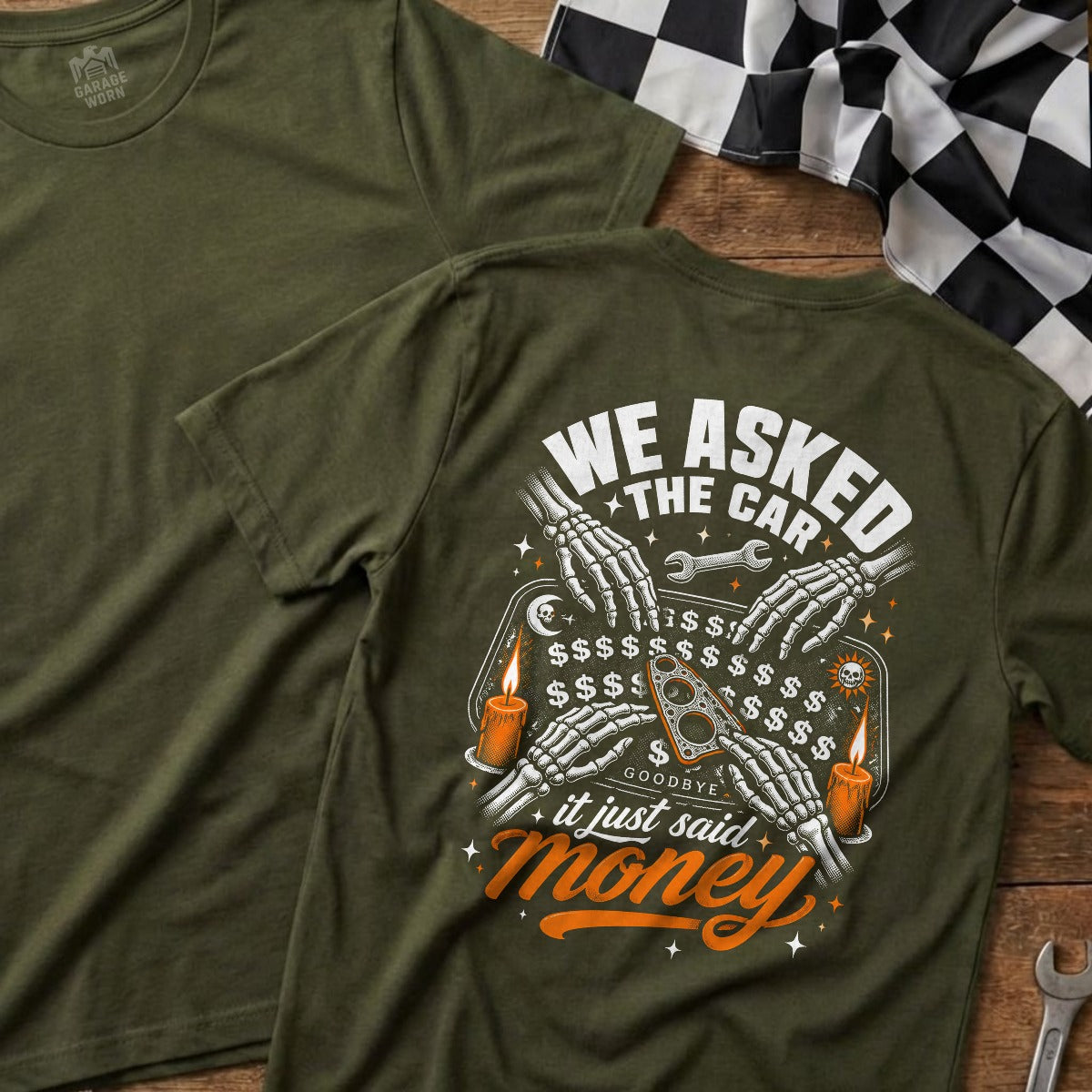 Military Green | Full Back