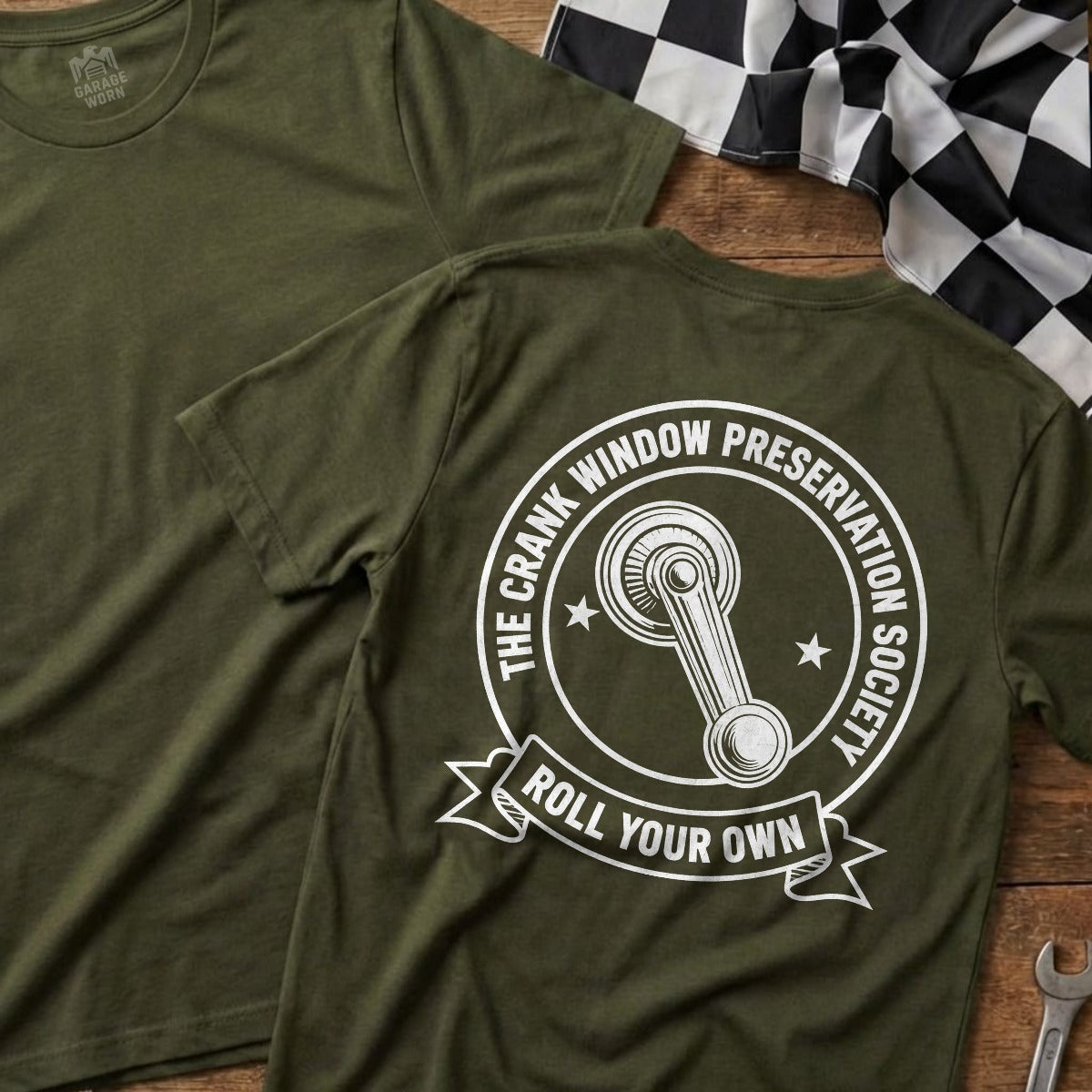Military Green | Full Back