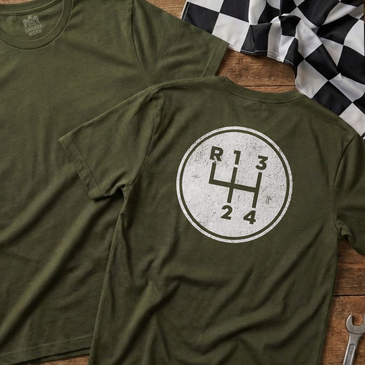 Military Green | Full Back
