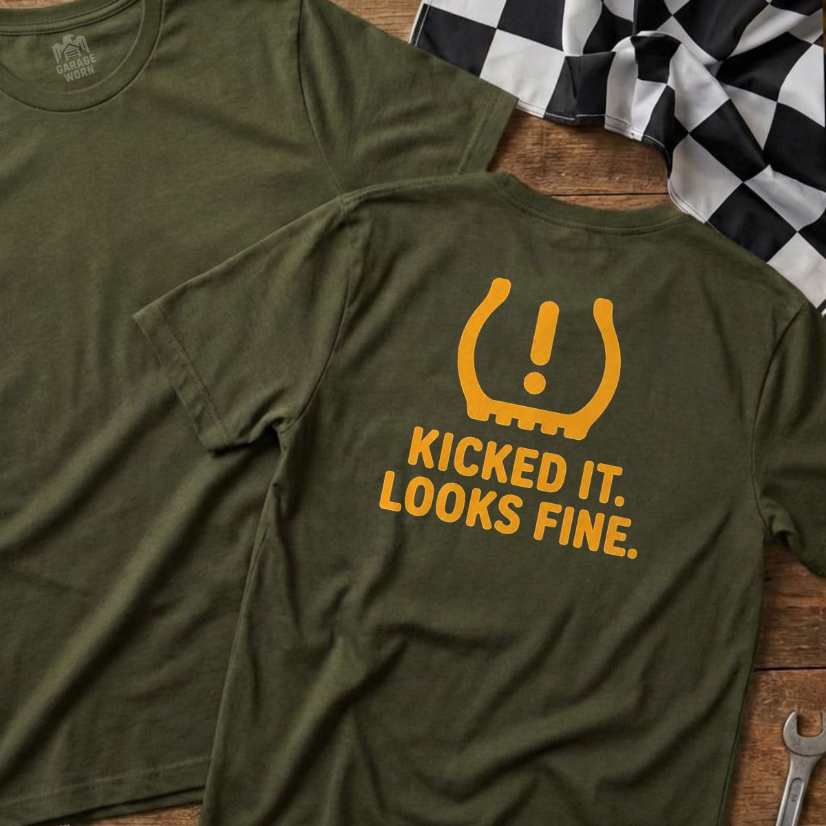 Military Green | Full Back