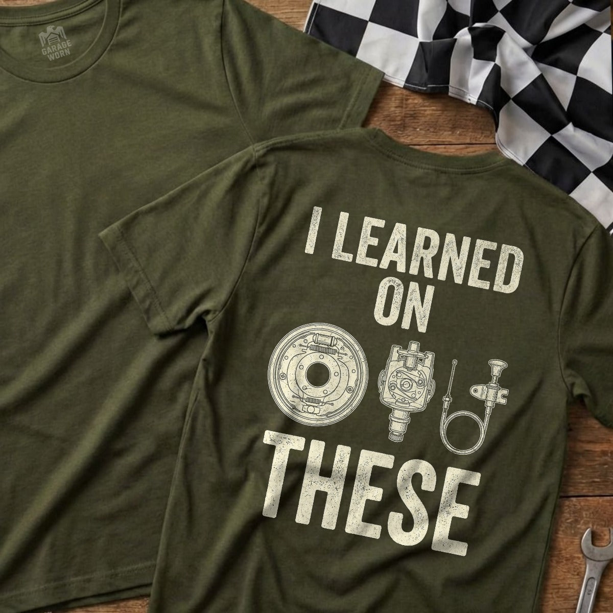 Military Green | Full Back