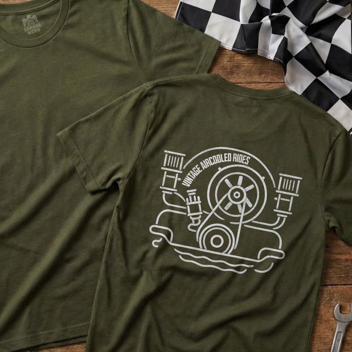 Military Green | Full Back