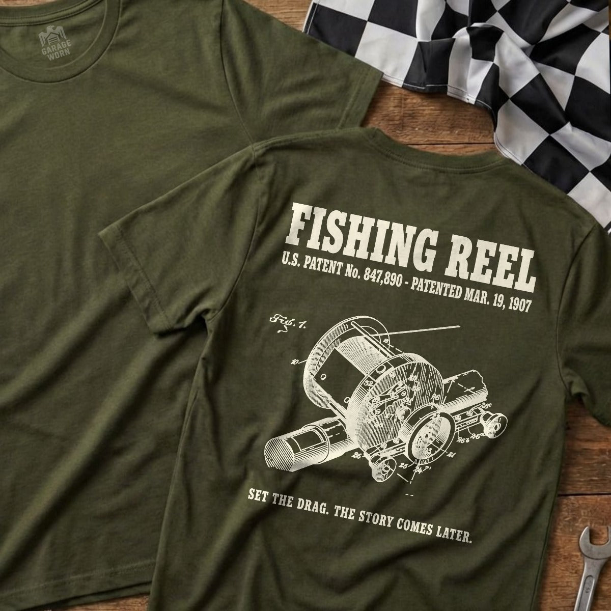 Military Green | Full Back