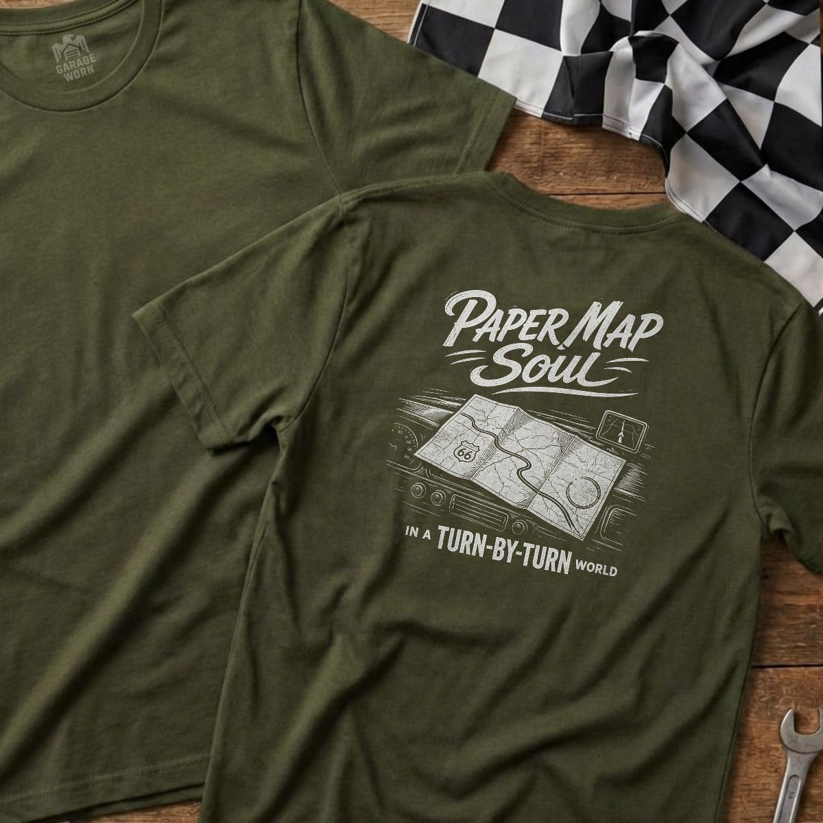 Military Green | Full Back