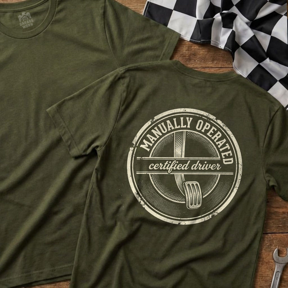 Military Green | Full Back