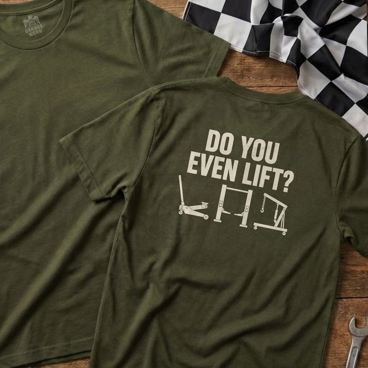 Military Green | Full Back