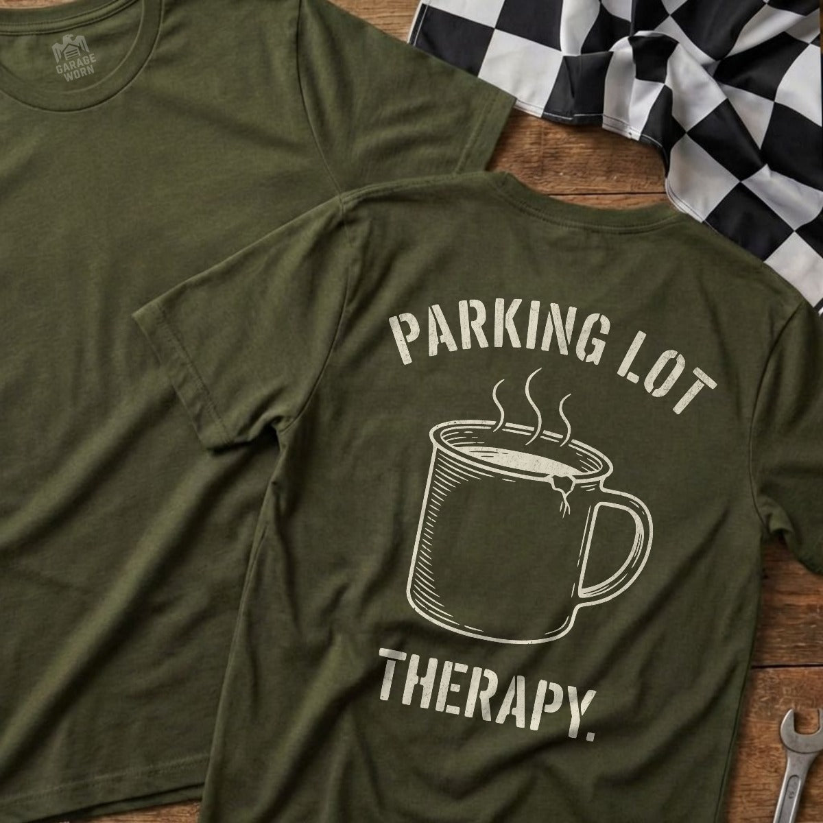 Military Green | Full Back