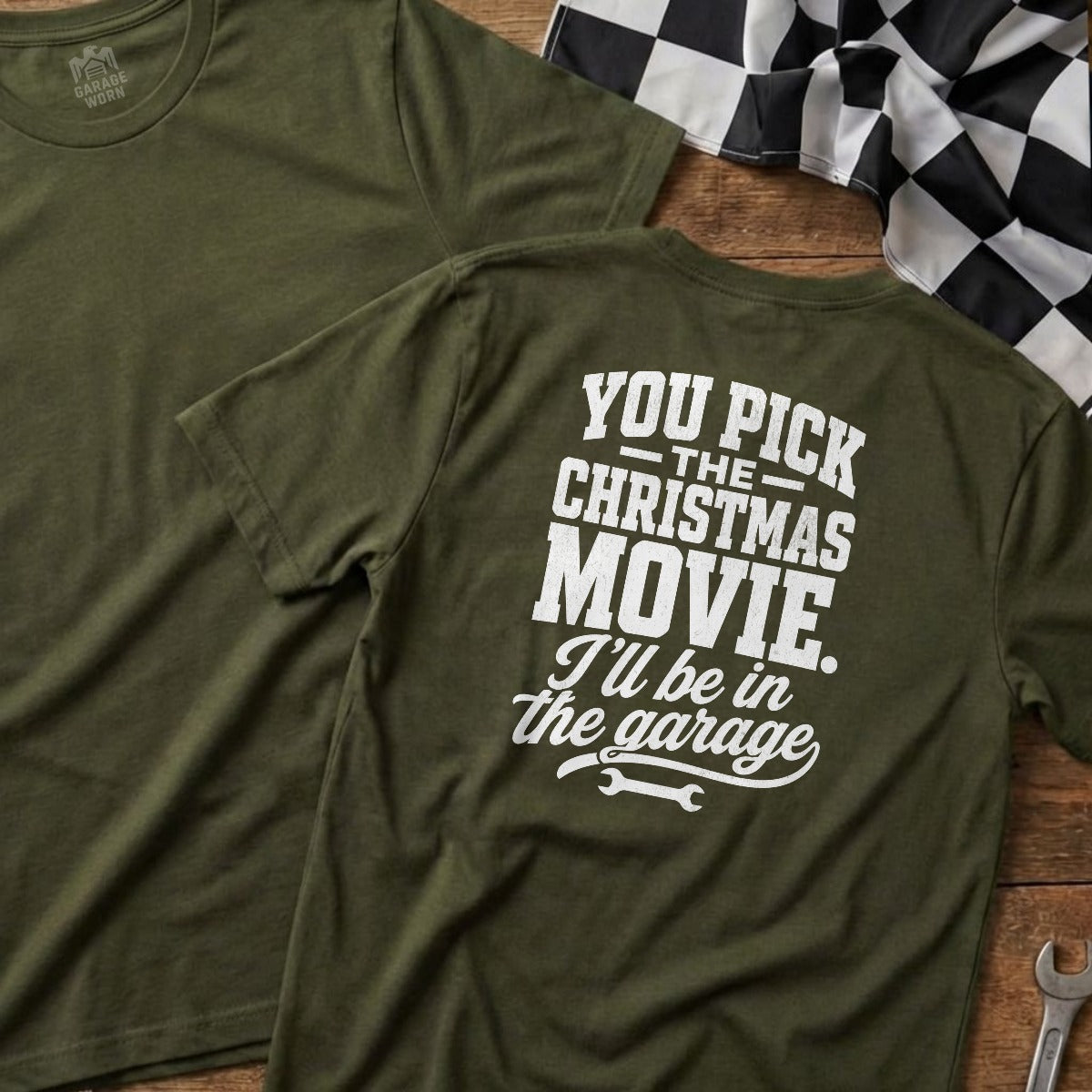 Military Green | Full Back