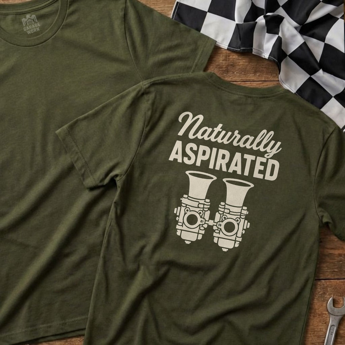 Military Green | Full Back