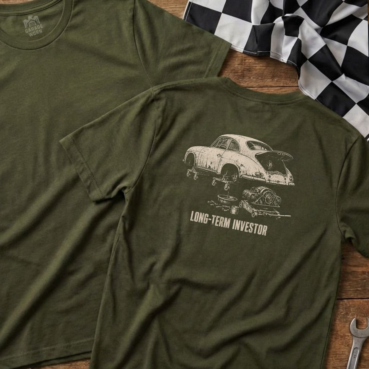 Military Green | Full Back