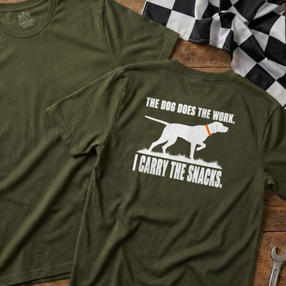 Military Green | Full Back