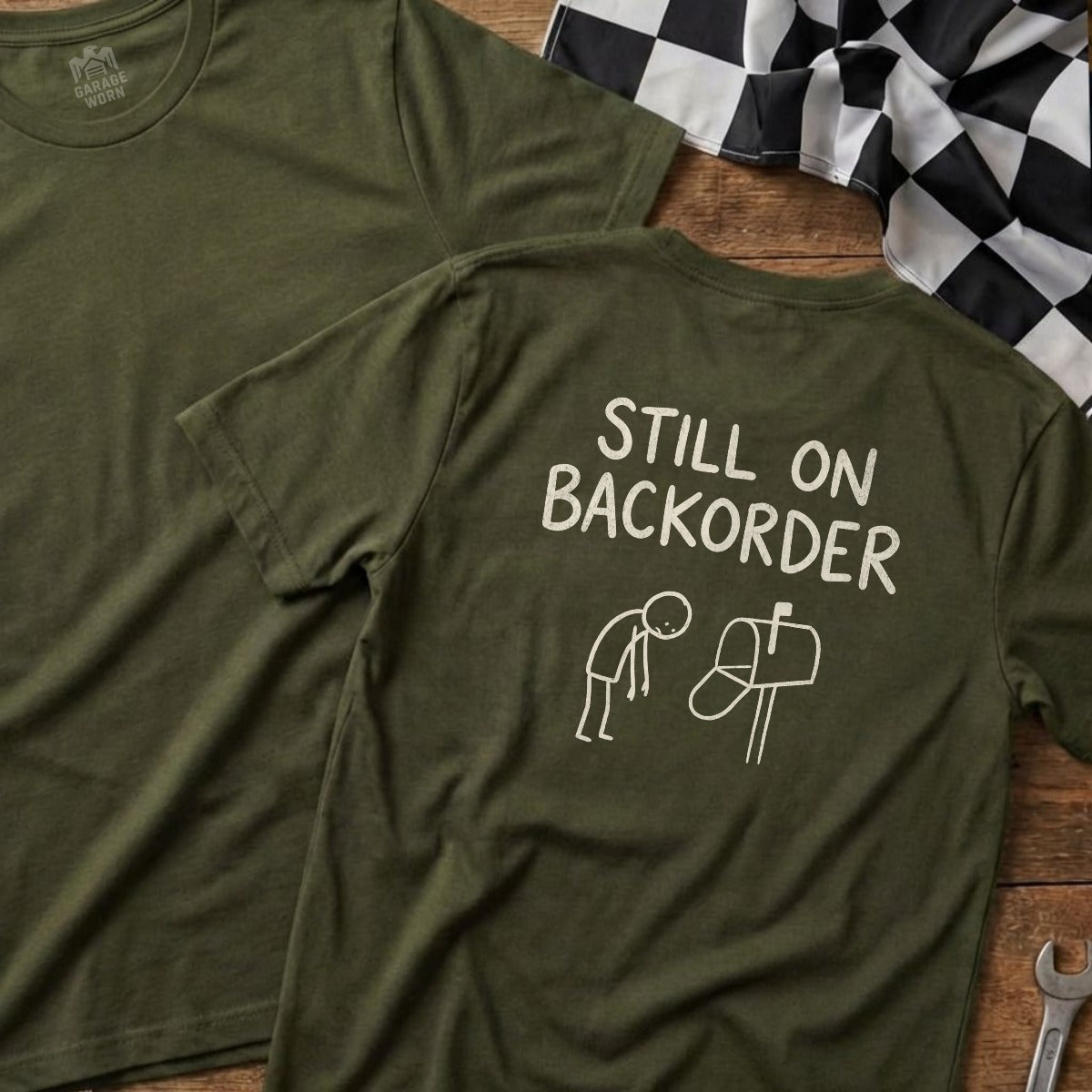 Military Green | Full Back