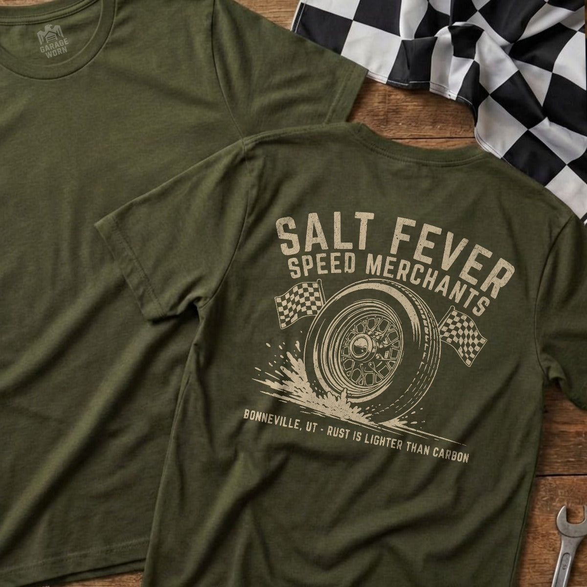 Military Green | Full Back