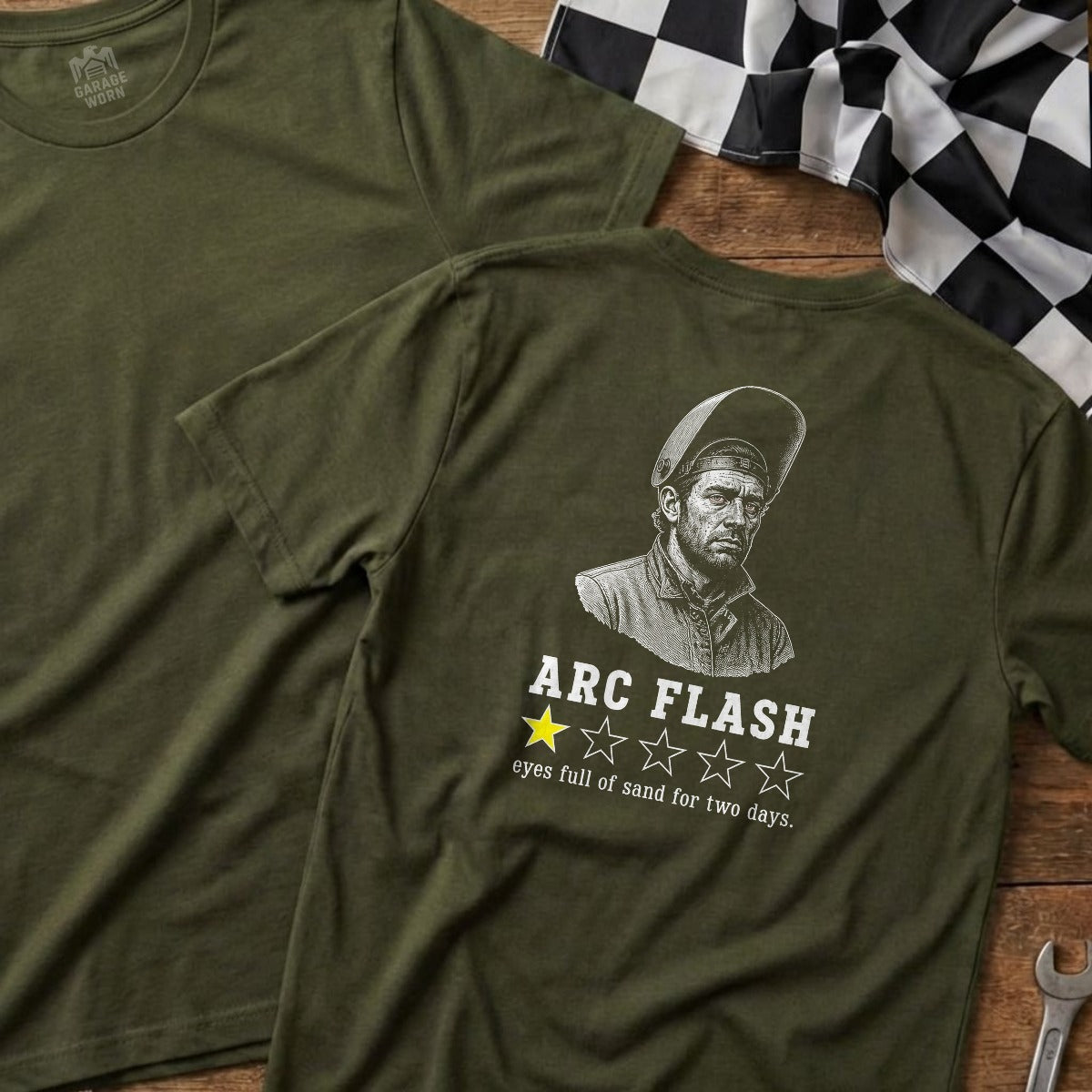 Military Green | Full Back