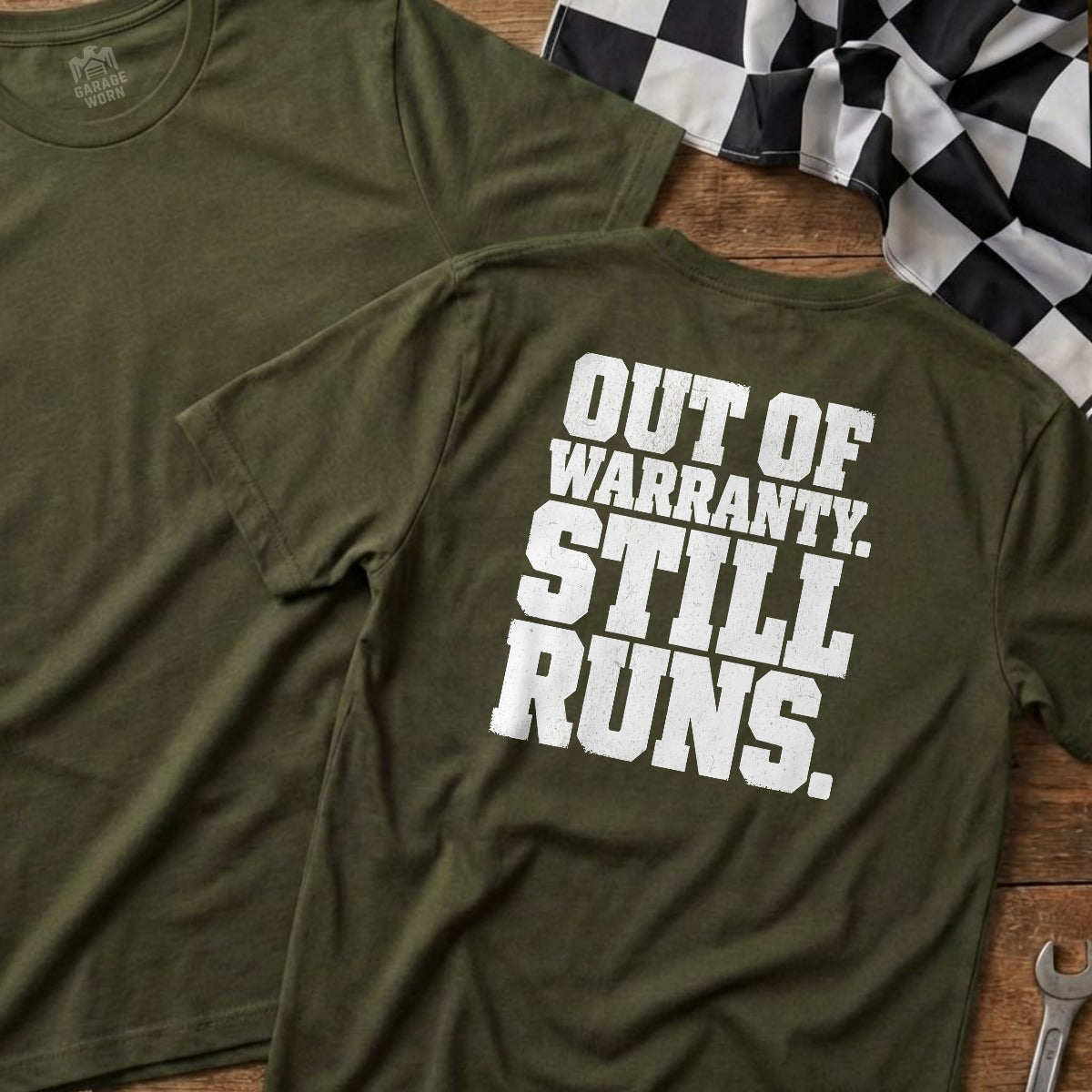 Military Green | Full Back