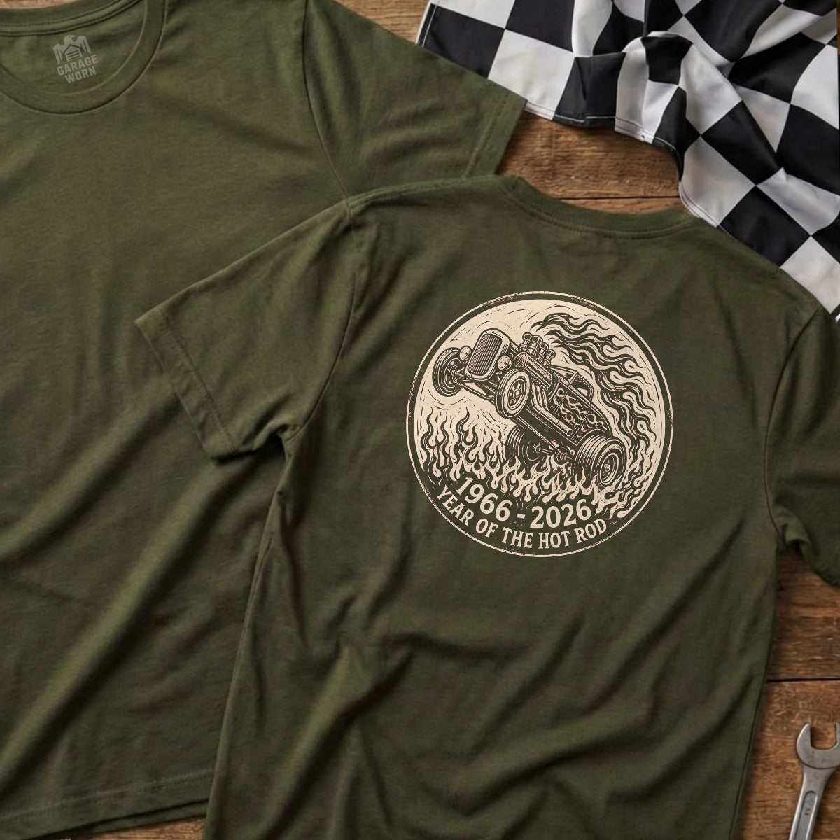Military Green | Full Back