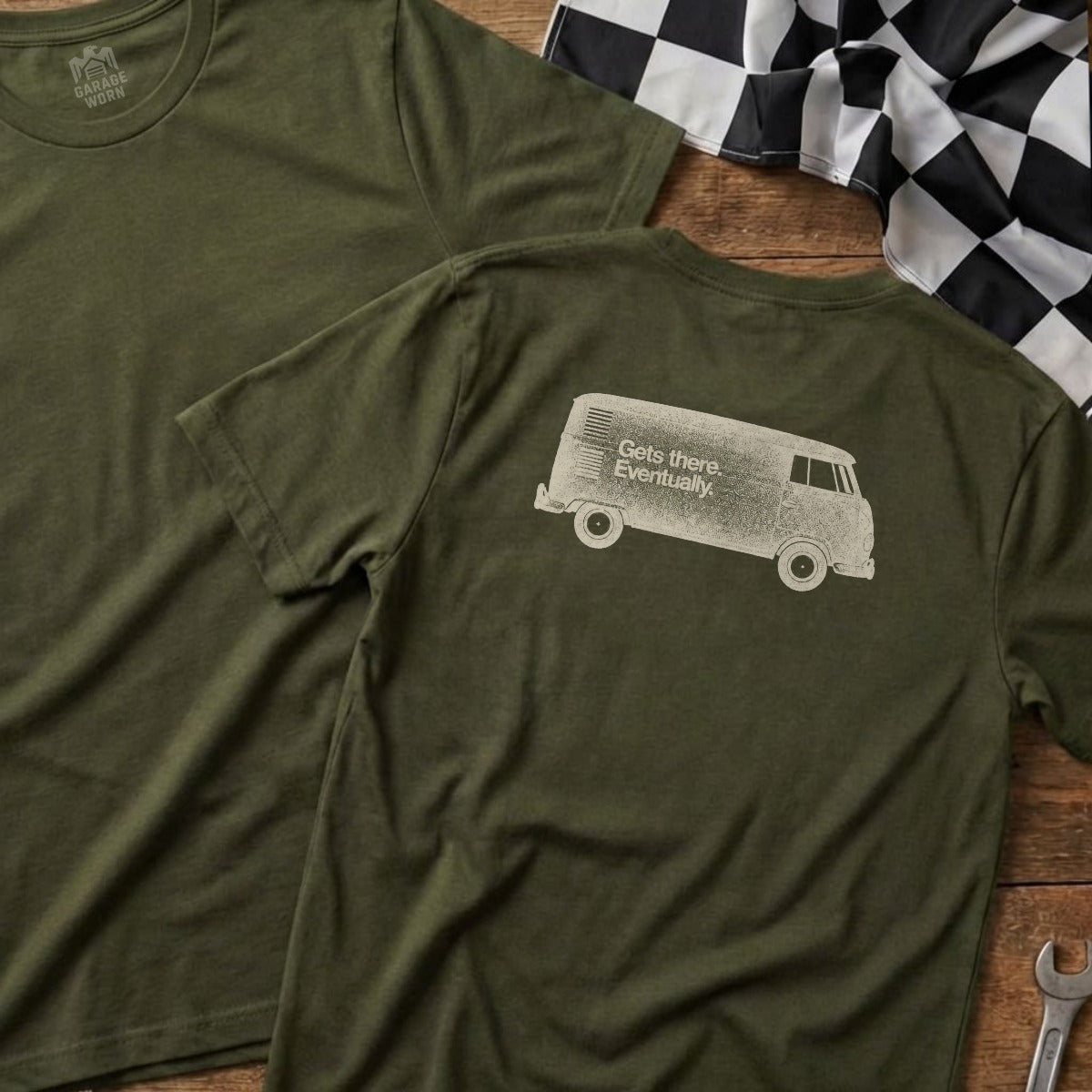 Military Green | Full Back