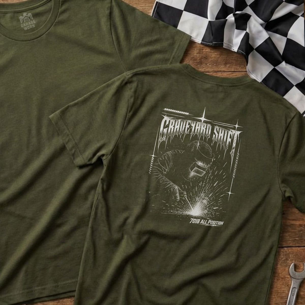 Military Green | Full Back