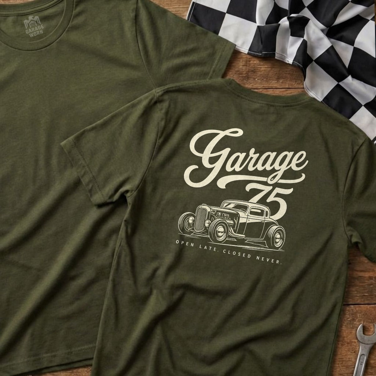 Military Green | Full Back