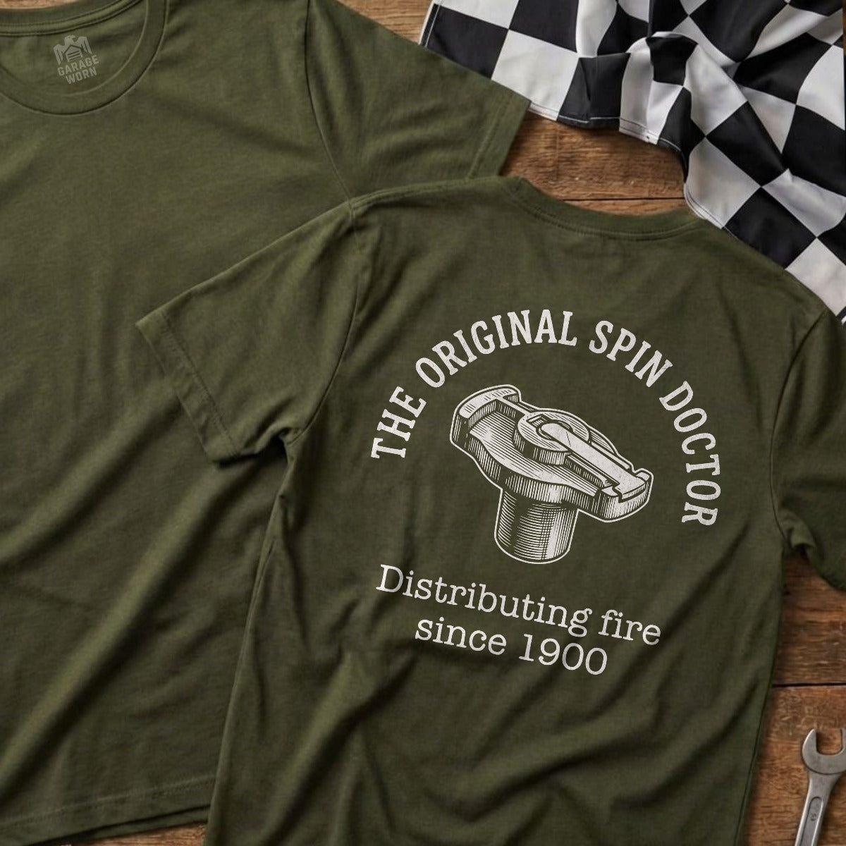 Military Green | Full Back