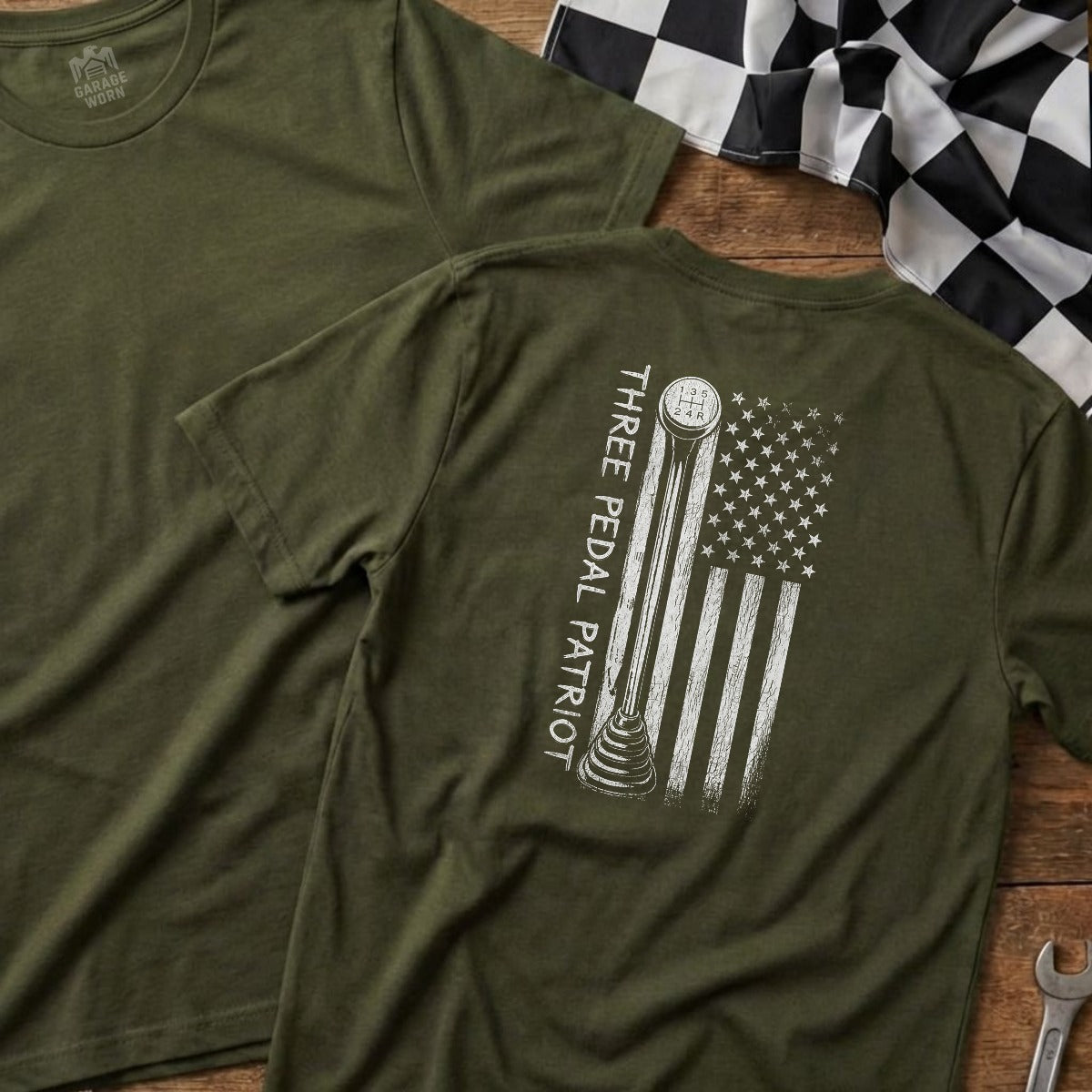 Military Green | Full Back