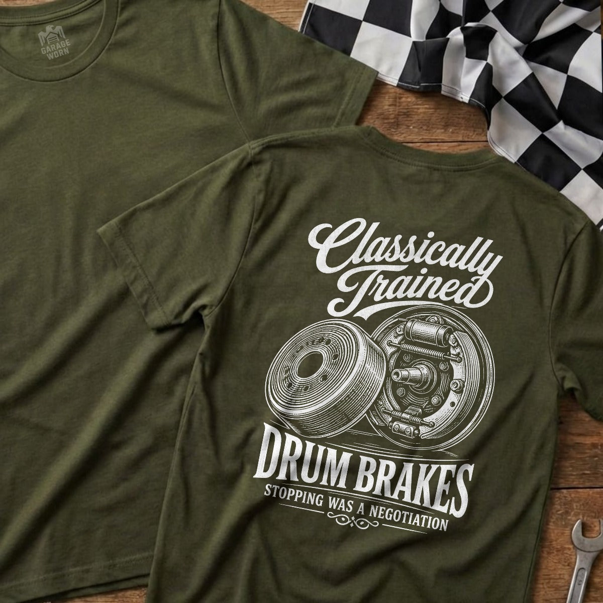 Military Green | Full Back