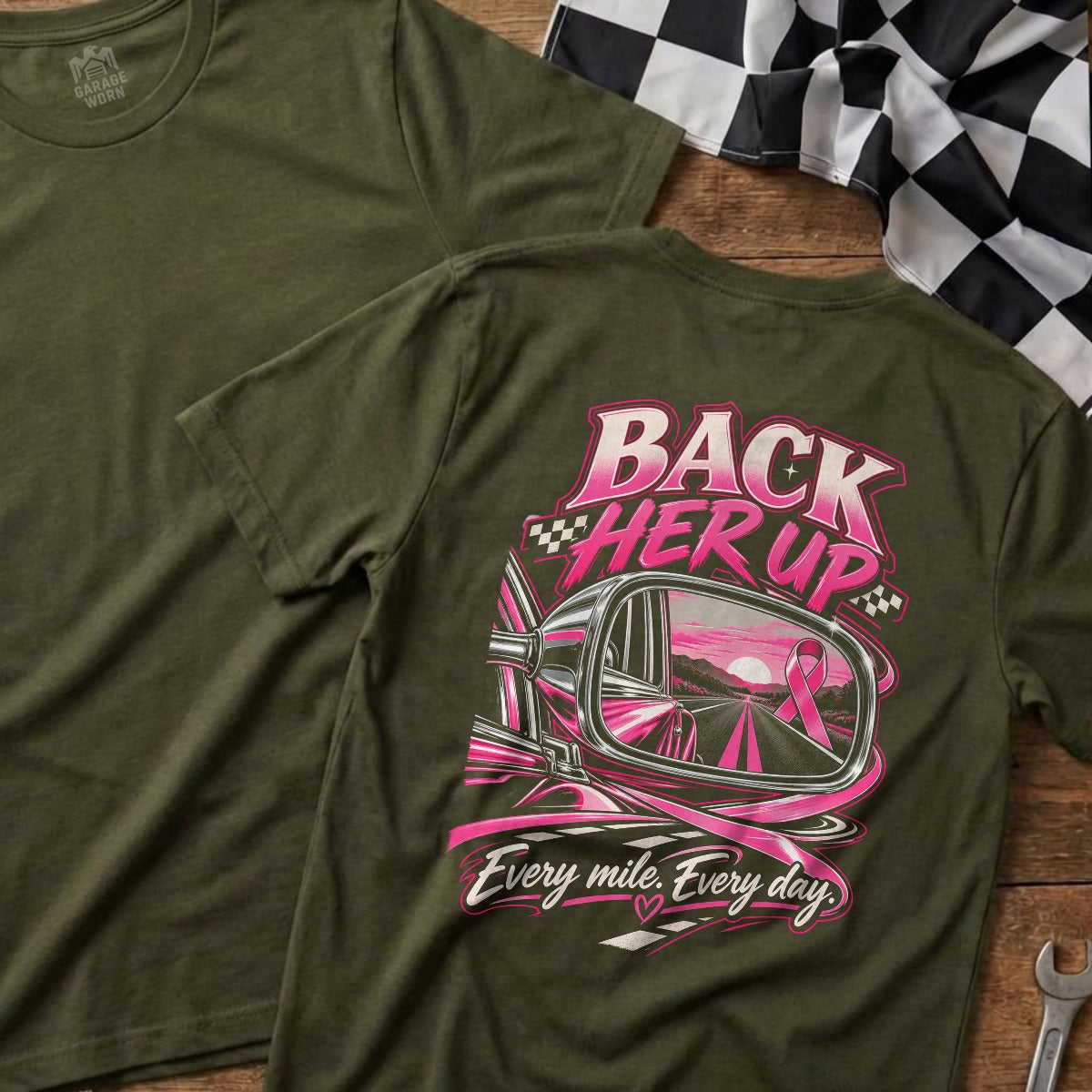 Military Green | Full Back