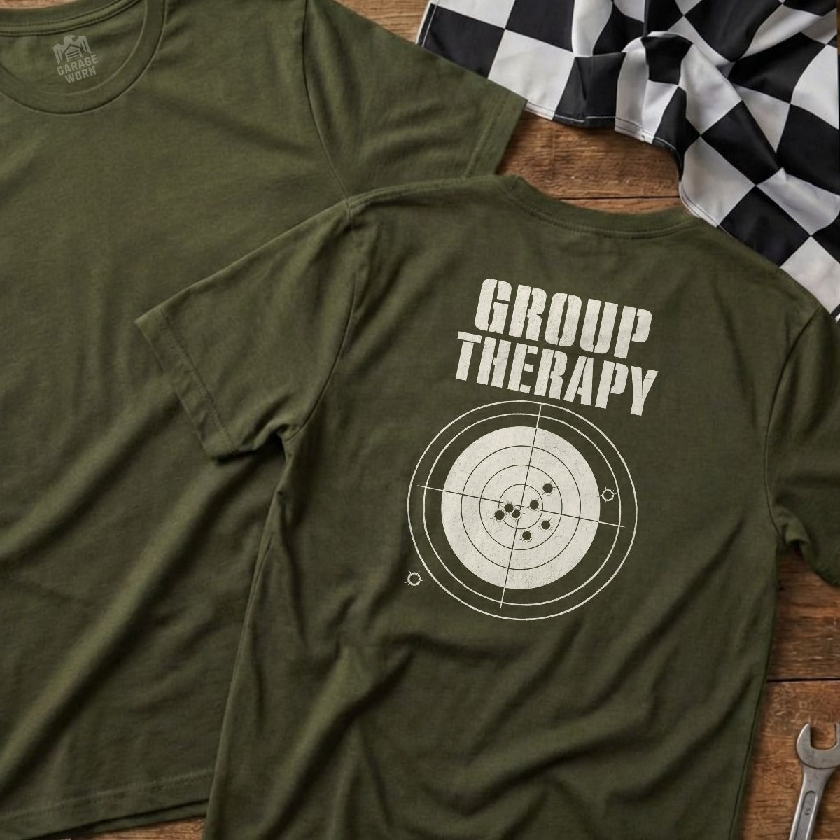 Military Green | Full Back