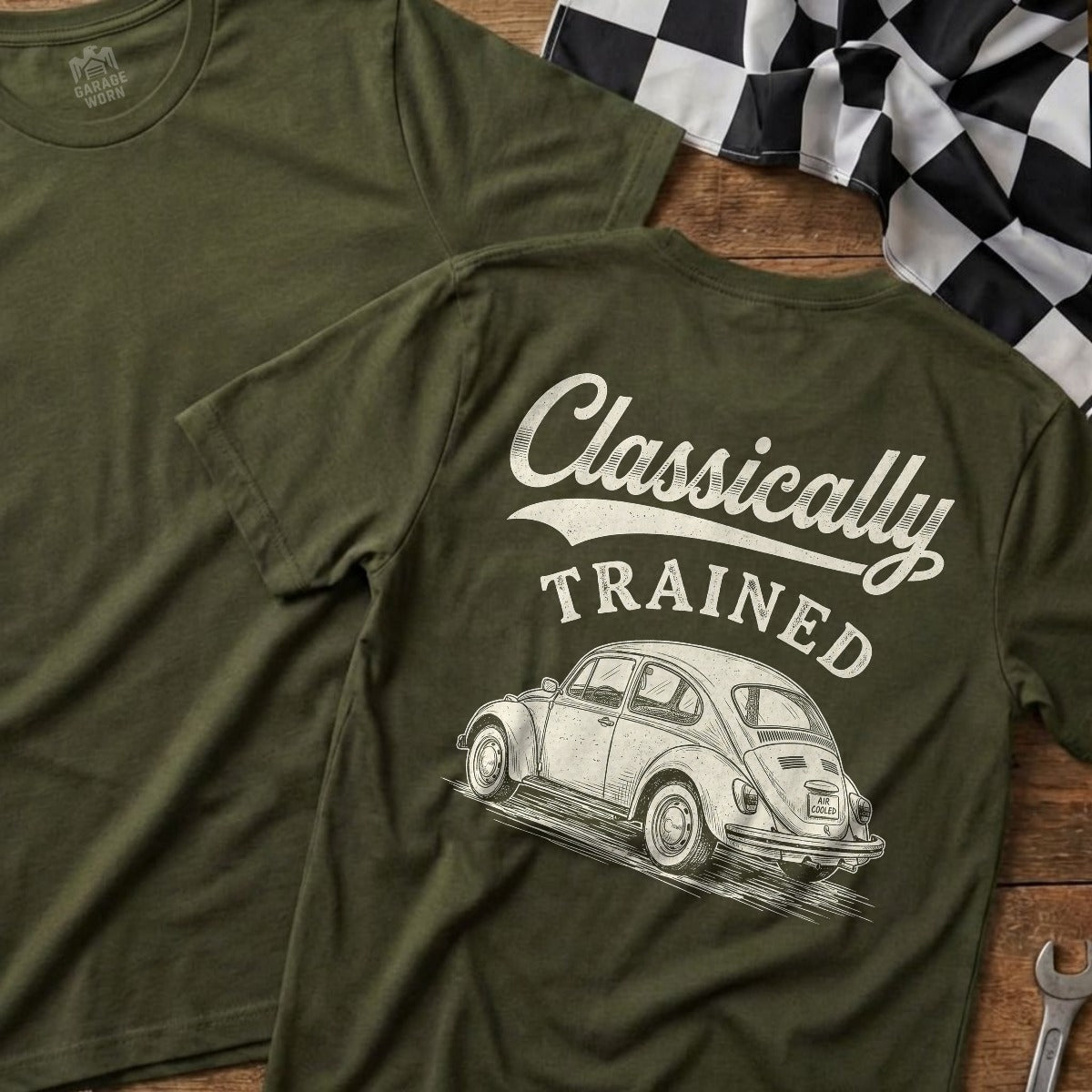 Military Green | Full Back