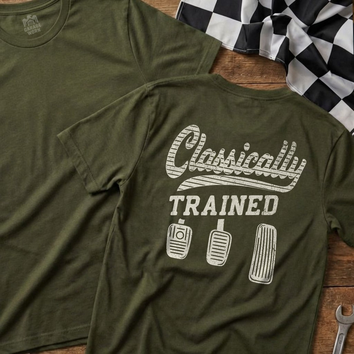 Military Green | Full Back