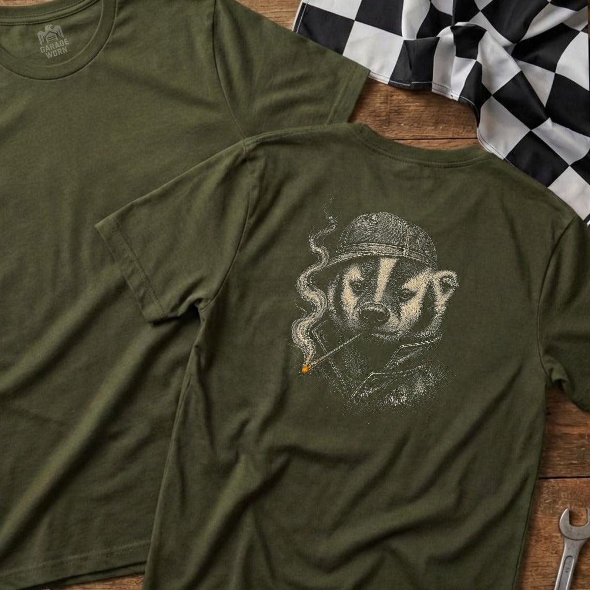 Military Green | Full Back