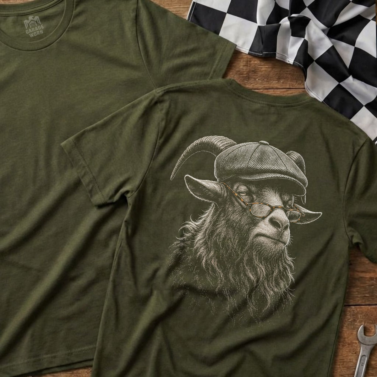 Military Green | Full Back