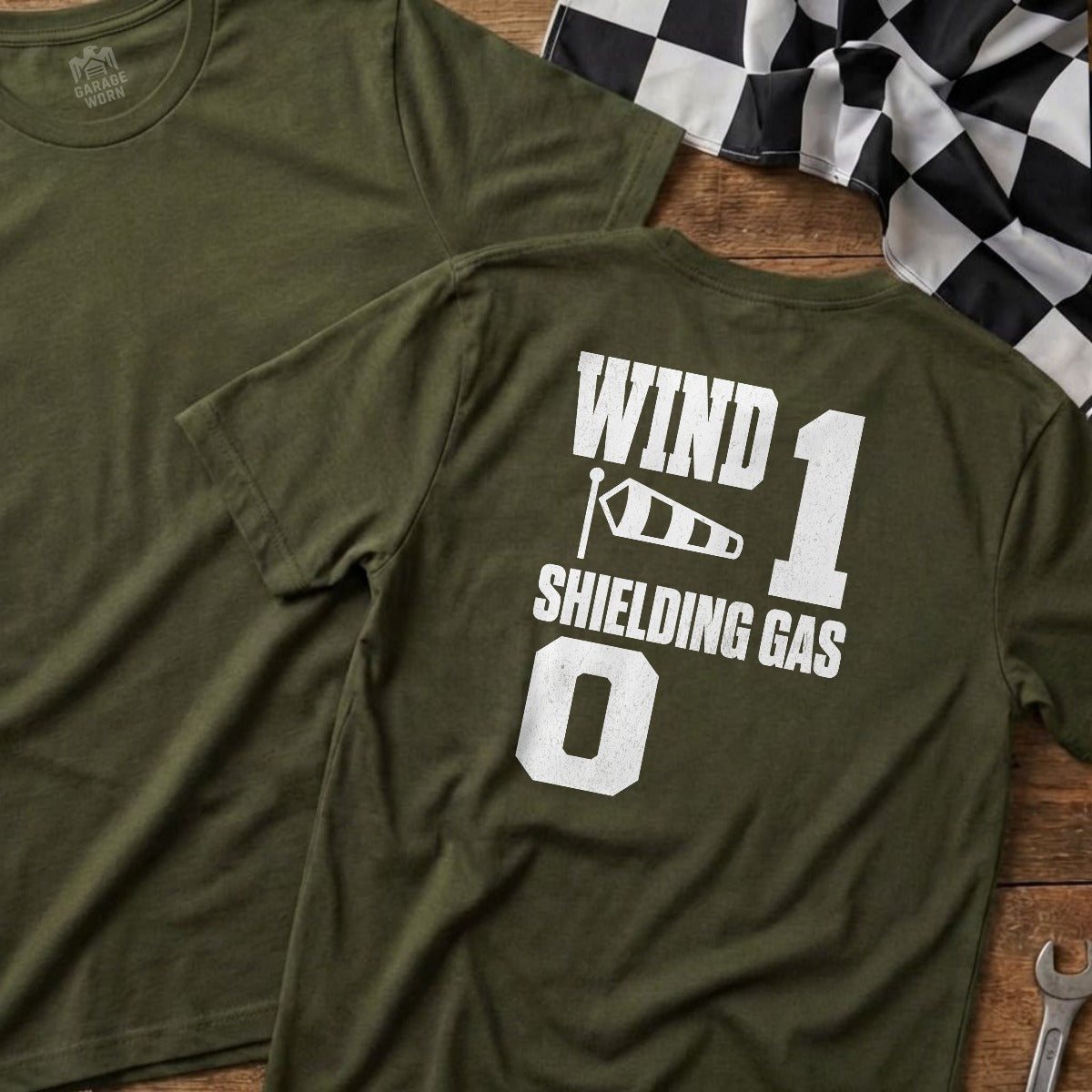 Military Green | Full Back