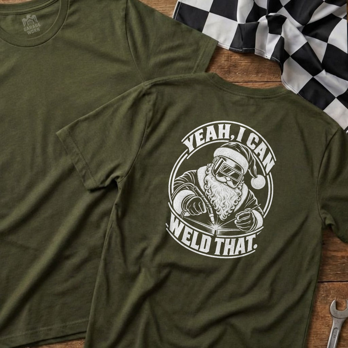 Military Green | Full Back