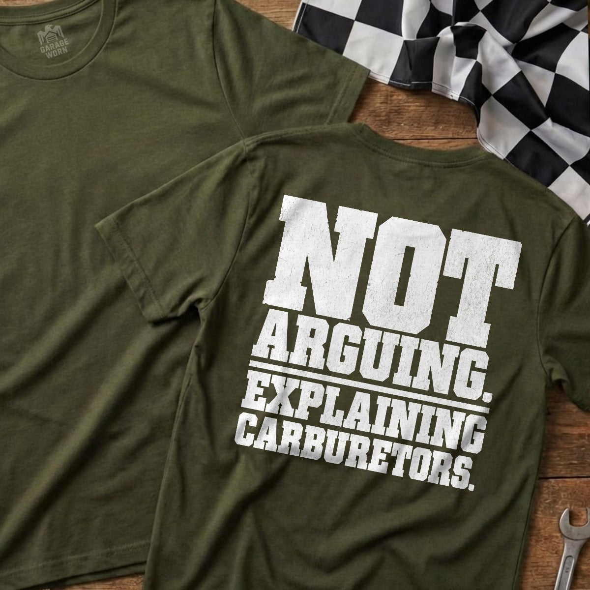 Military Green | Full Back