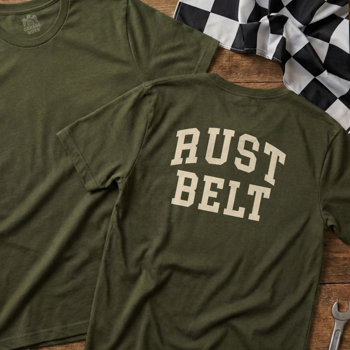 Military Green | Full Back
