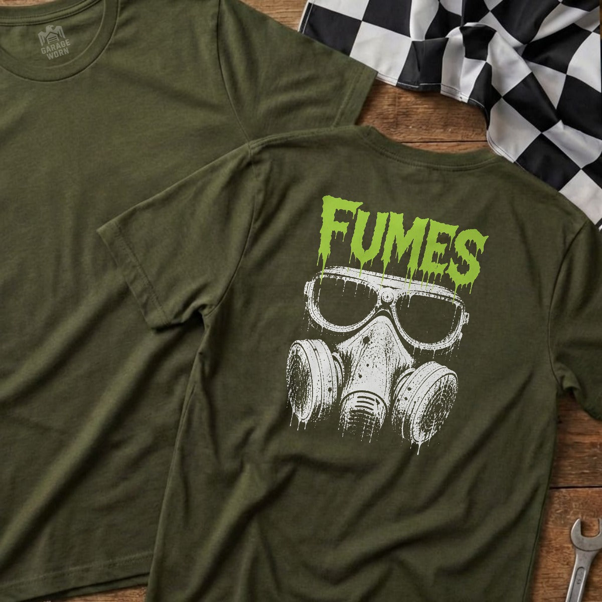 Military Green | Full Back