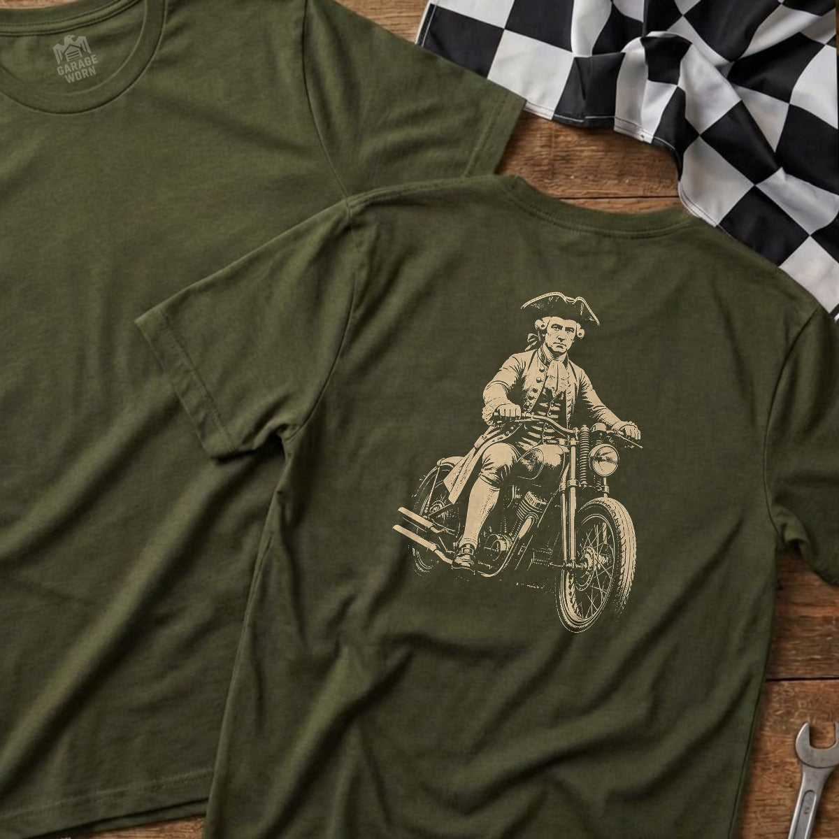 Military Green | Full Back