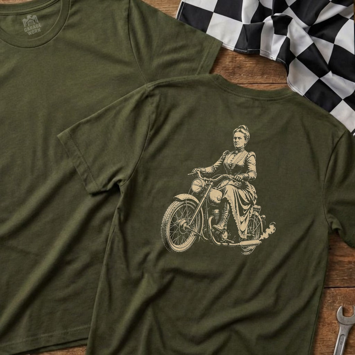 Military Green | Full Back